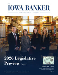 Q4 Fall 2025 Iowa Banker cover